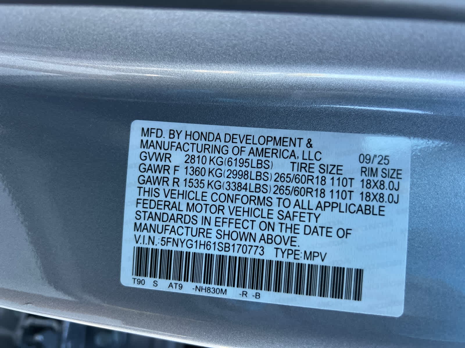 Thumbnail: 2025 Honda Pilot - 21