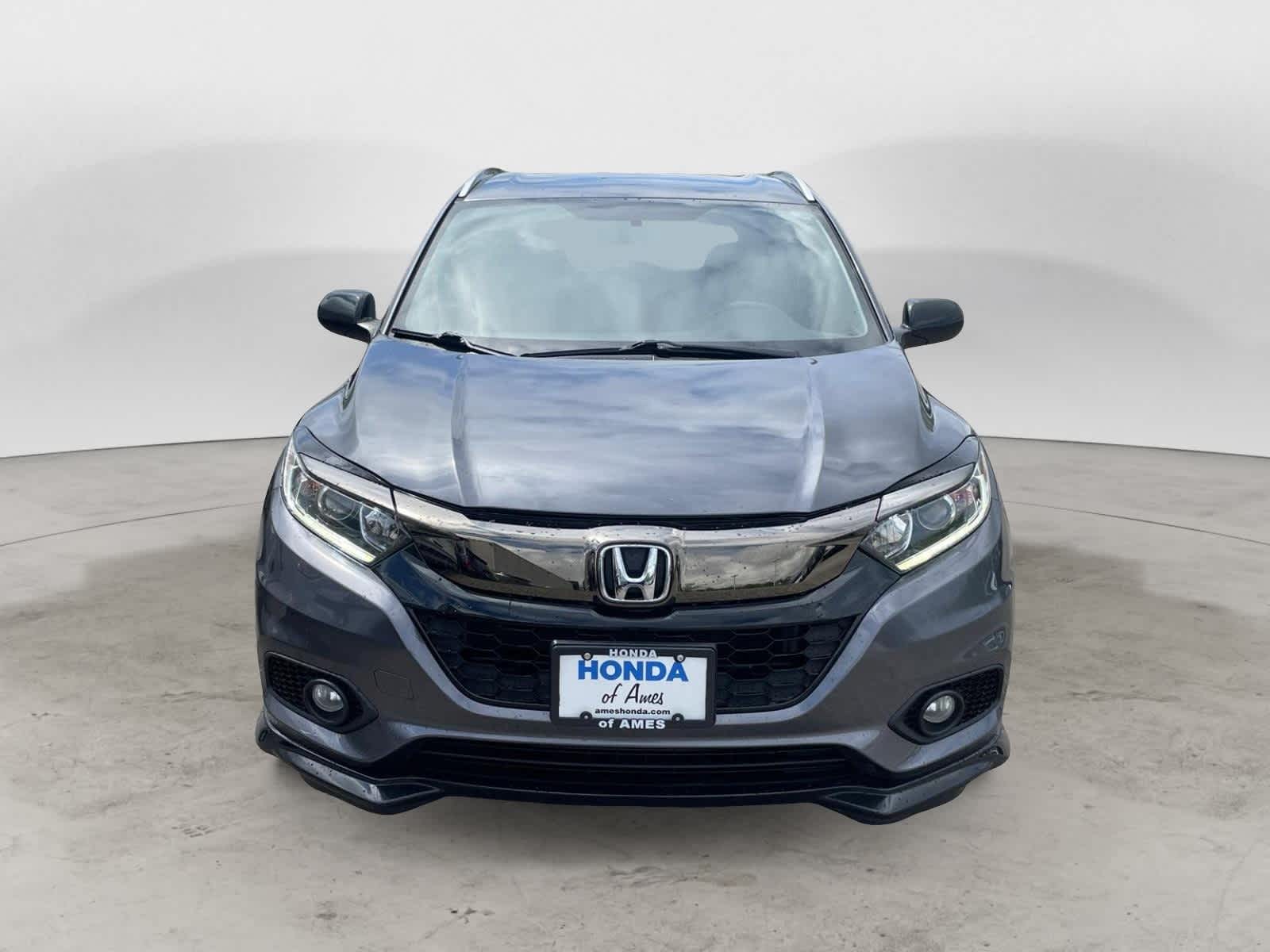 Certified 2021 Honda HR-V Sport with VIN 3CZRU5H17MM723606 for sale in Ames, IA