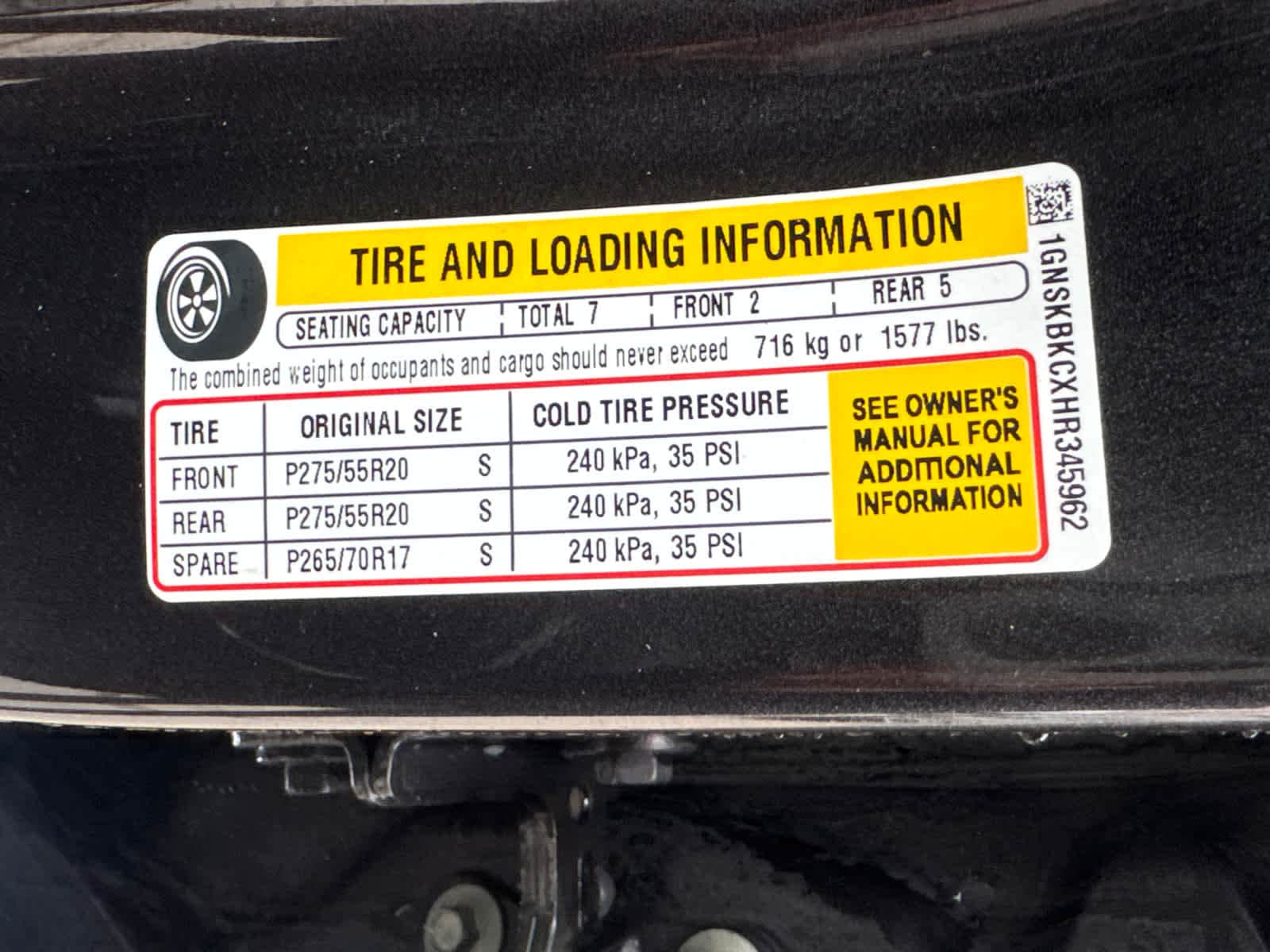 Thumbnail: 2017 Chevrolet Tahoe - 20