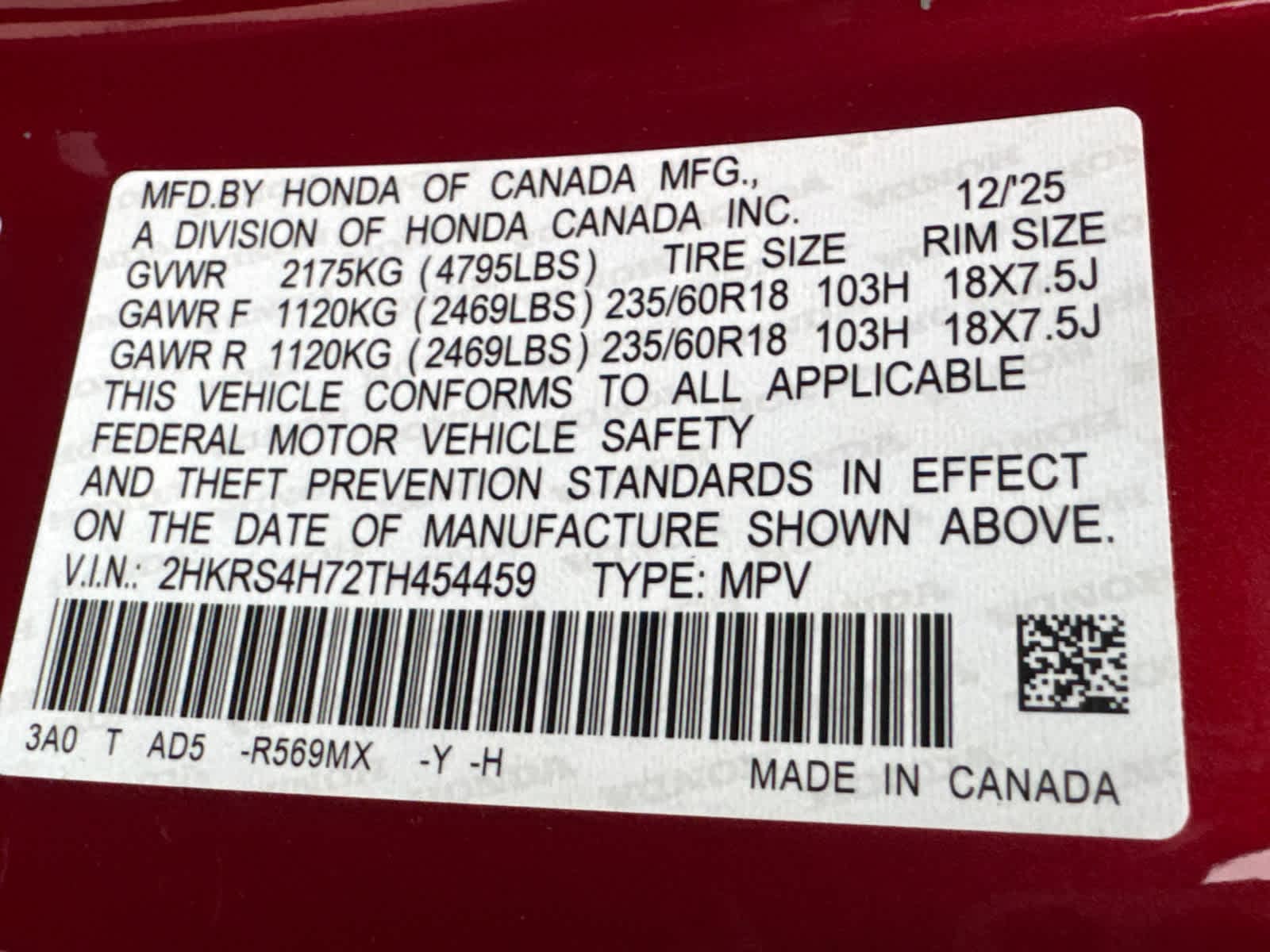 Thumbnail: 2026 Honda CR-V - 16