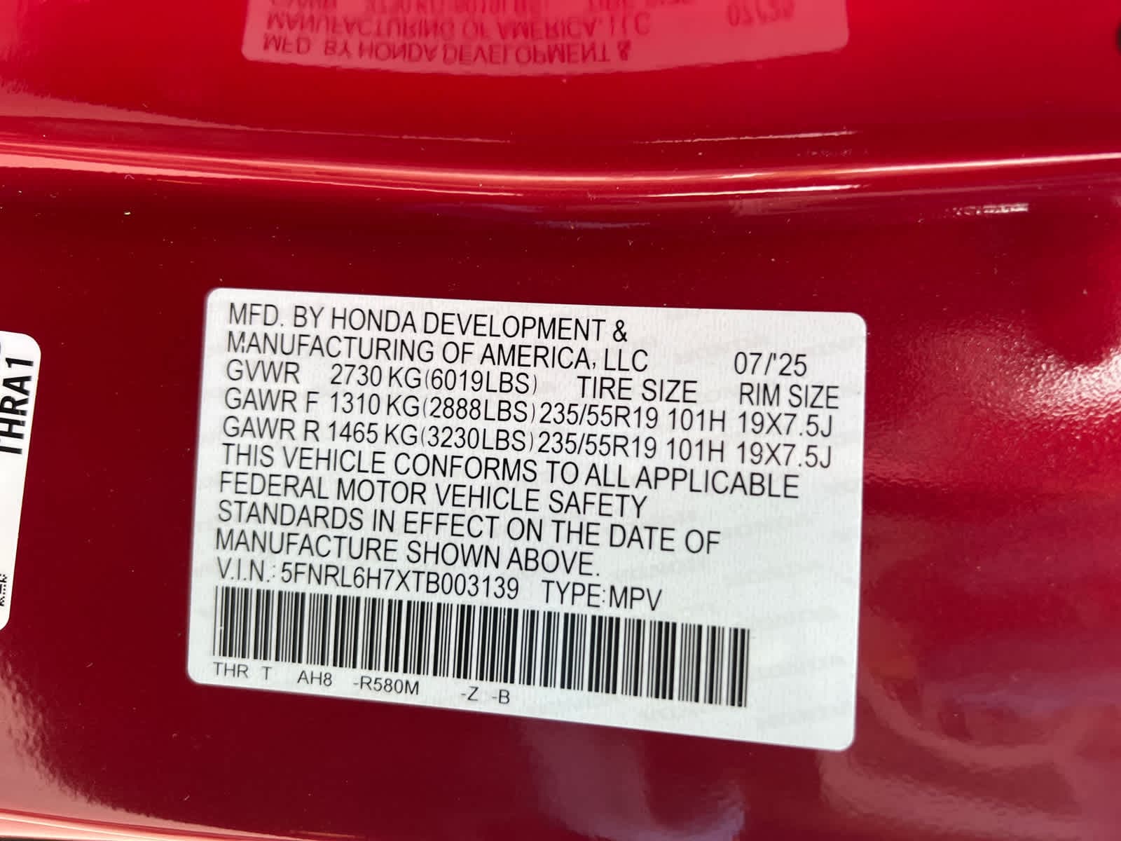 Thumbnail: 2026 Honda Odyssey - 19