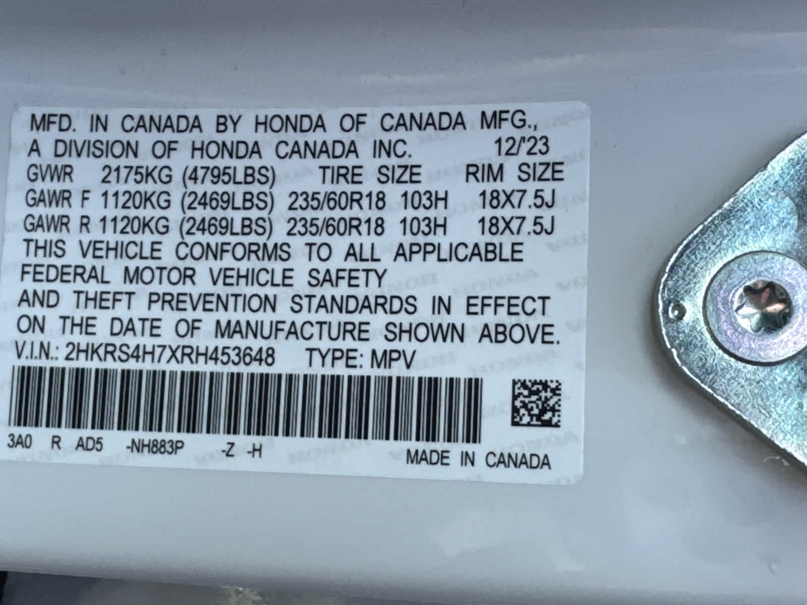 Thumbnail: 2024 Honda CR-V - 23