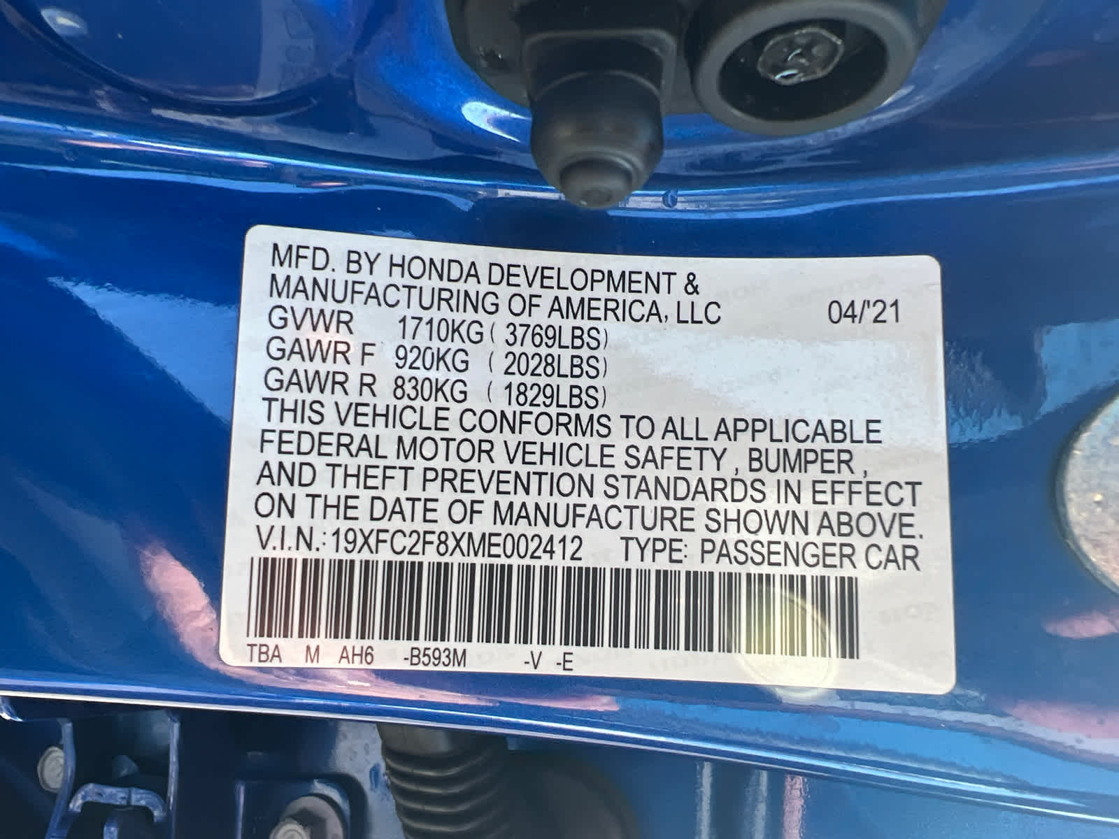 Thumbnail: 2021 Honda Civic - 15