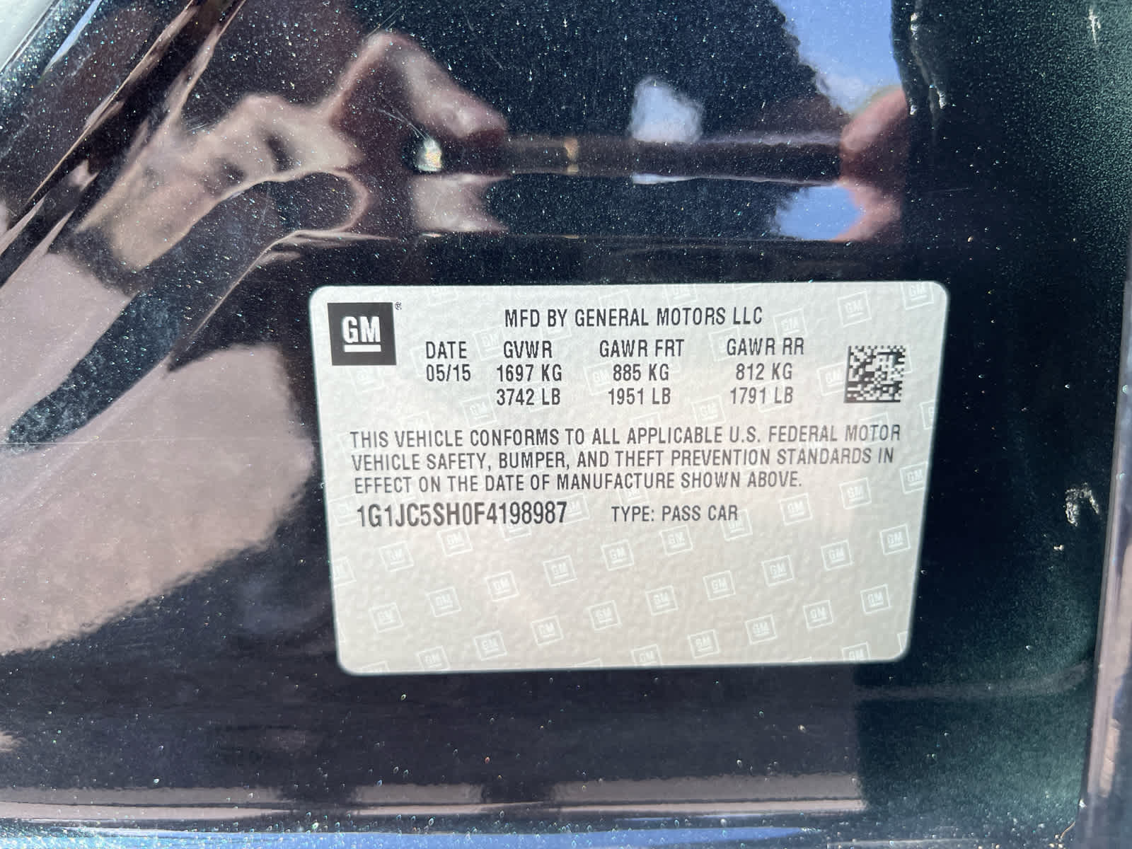 Thumbnail: 2015 Chevrolet Sonic - 16