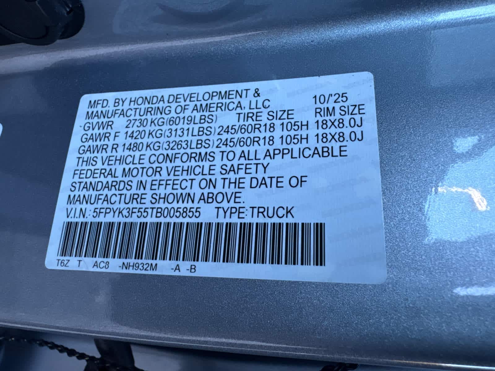 Thumbnail: 2026 Honda Ridgeline - 19