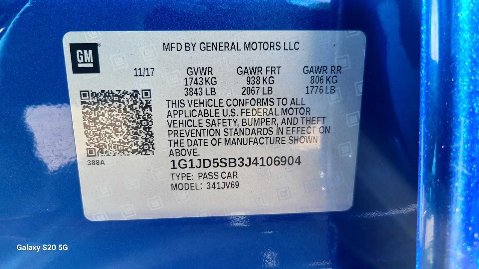Thumbnail: 2018 Chevrolet Sonic - 22
