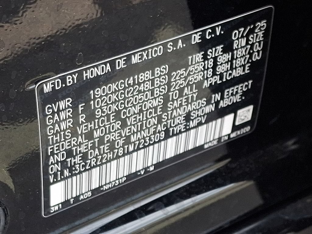 2026 Honda HR-V EX-L - Photo 27