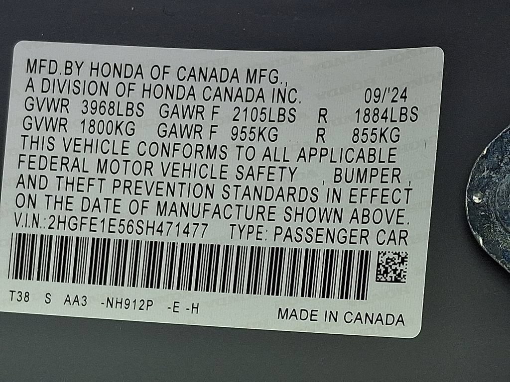 2025 Honda Civic Si - Photo 27