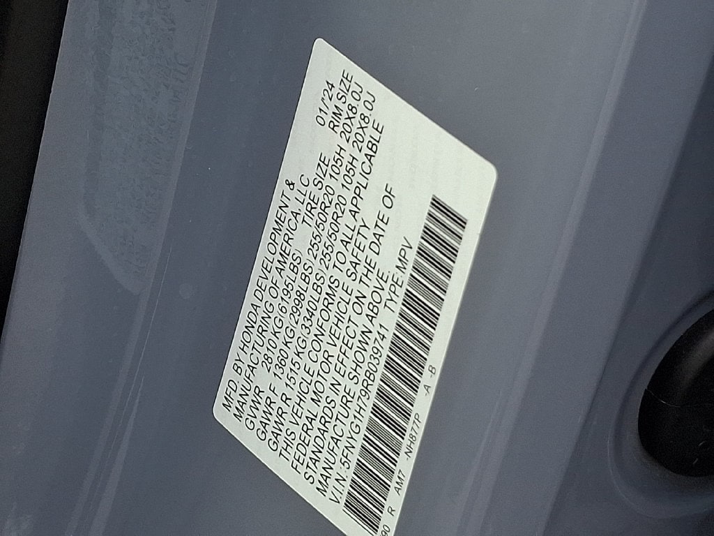 2024 Honda Pilot Touring - Photo 30