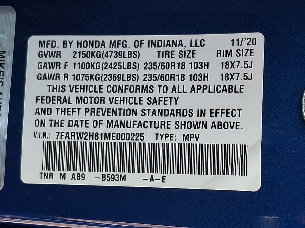 2021 Honda CR-V EX-L - Photo 28