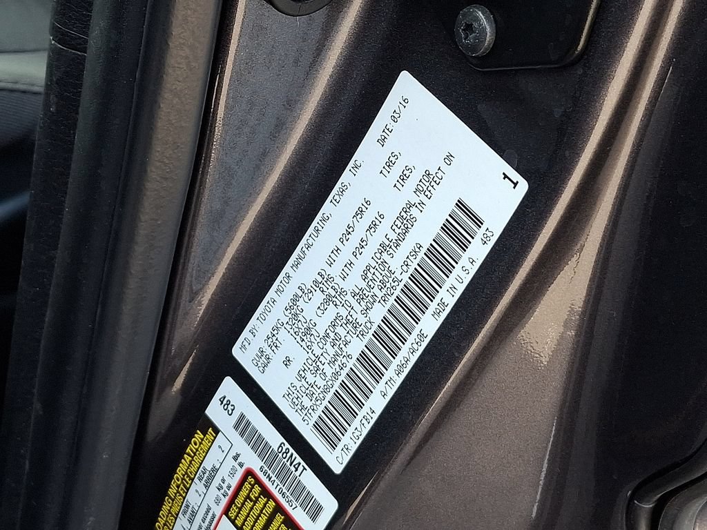 2016 Toyota Tacoma SR - Photo 28