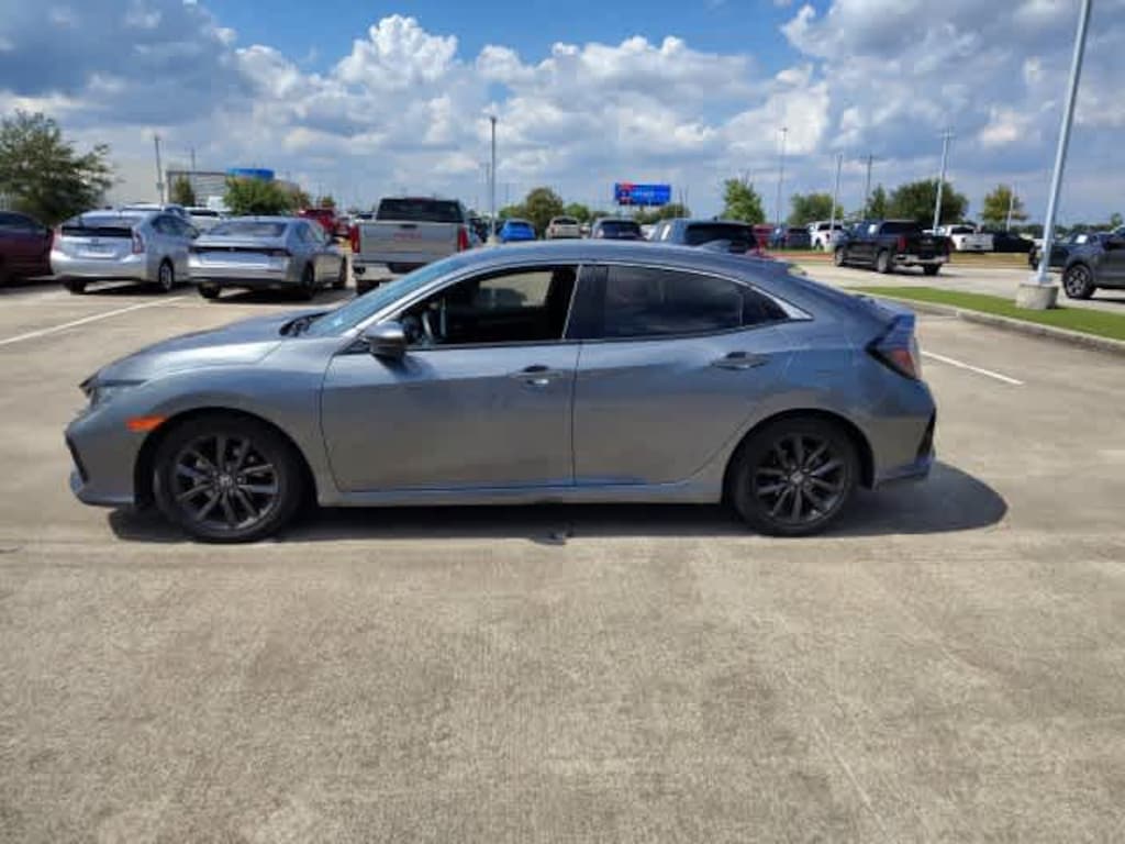 Certified 2021 Honda Civic EX Hatchback