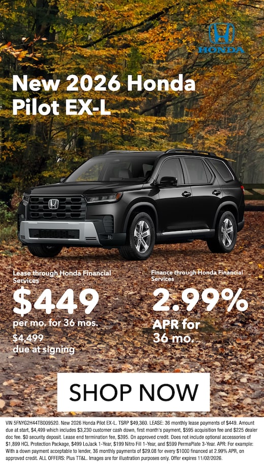 New Honda for Sale | Honda of Clear Lake in League City