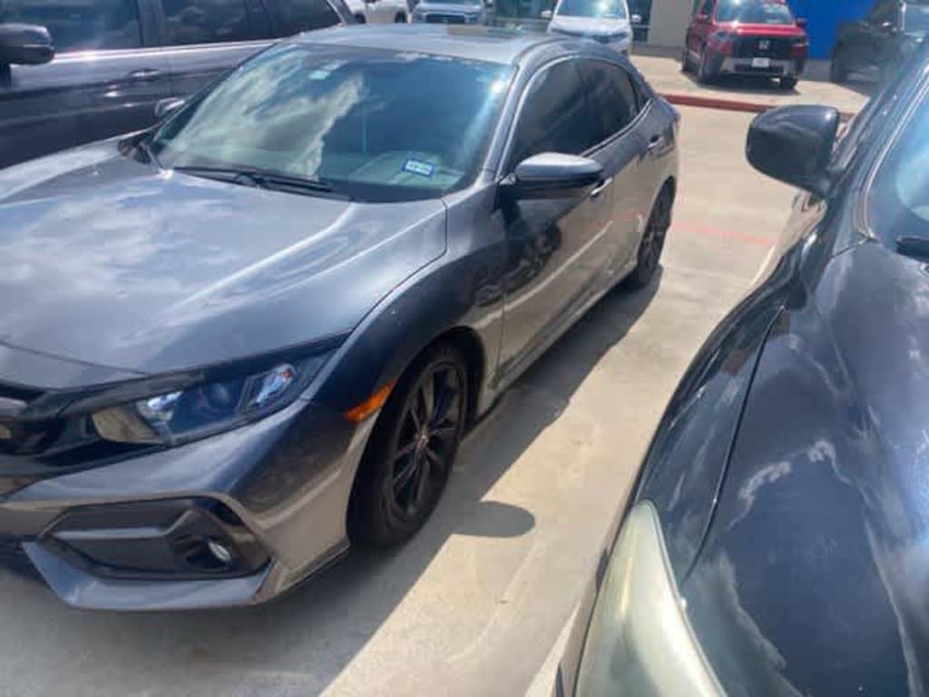 Certified 2021 Honda Civic EX Hatchback