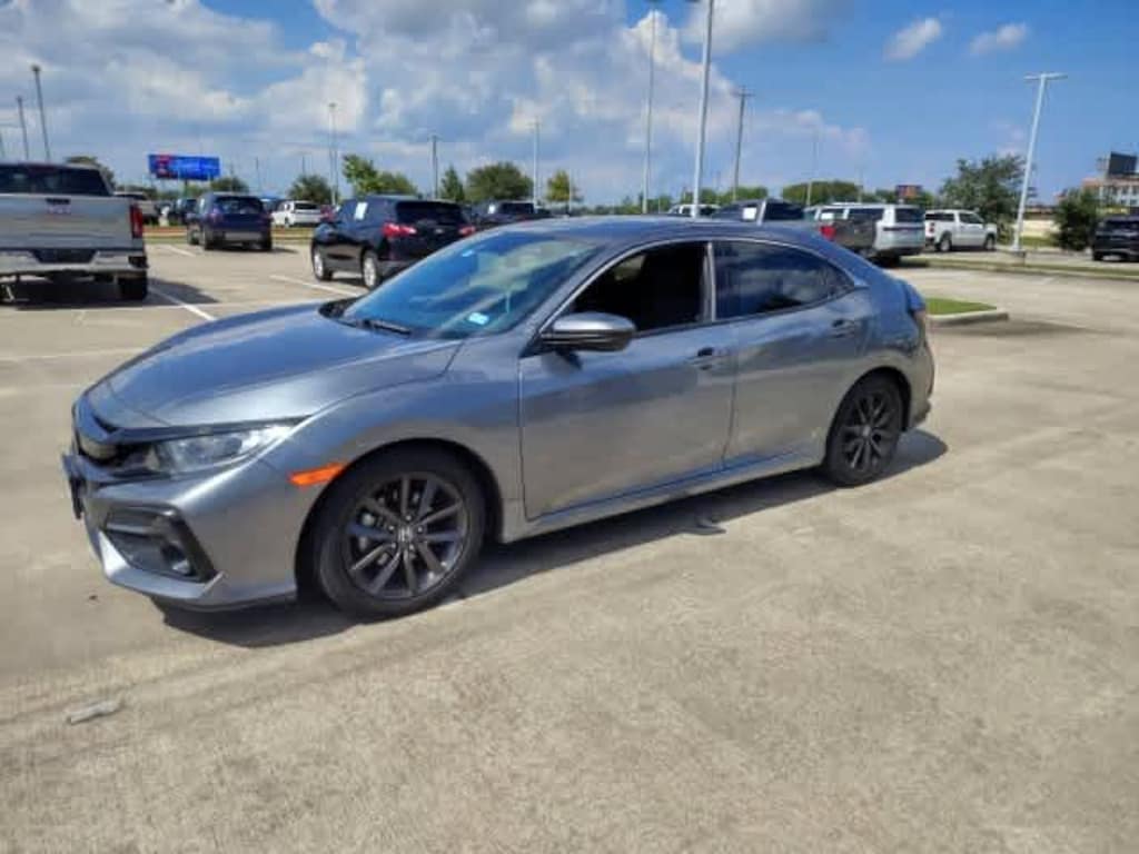 Certified 2021 Honda Civic EX Hatchback