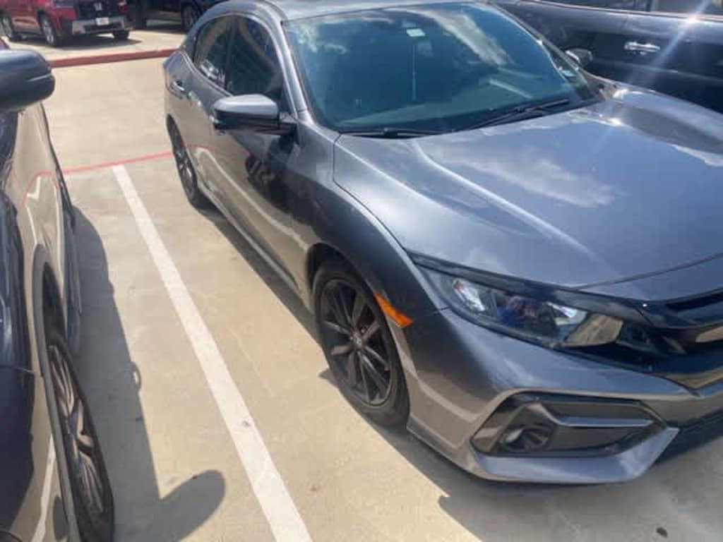 Certified 2021 Honda Civic EX Hatchback