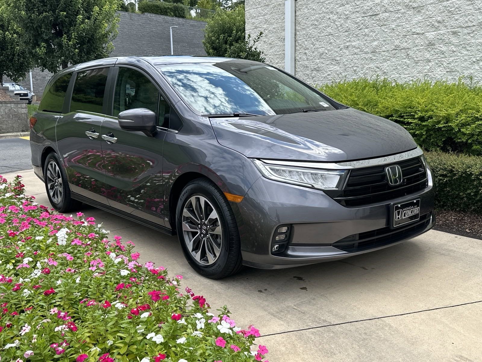 Used 2021 Honda Odyssey EX-L with VIN 5FNRL6H77MB006260 for sale in Concord, NC