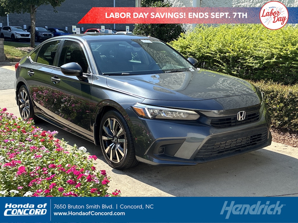Certified 2023 Honda Civic EX Sedan