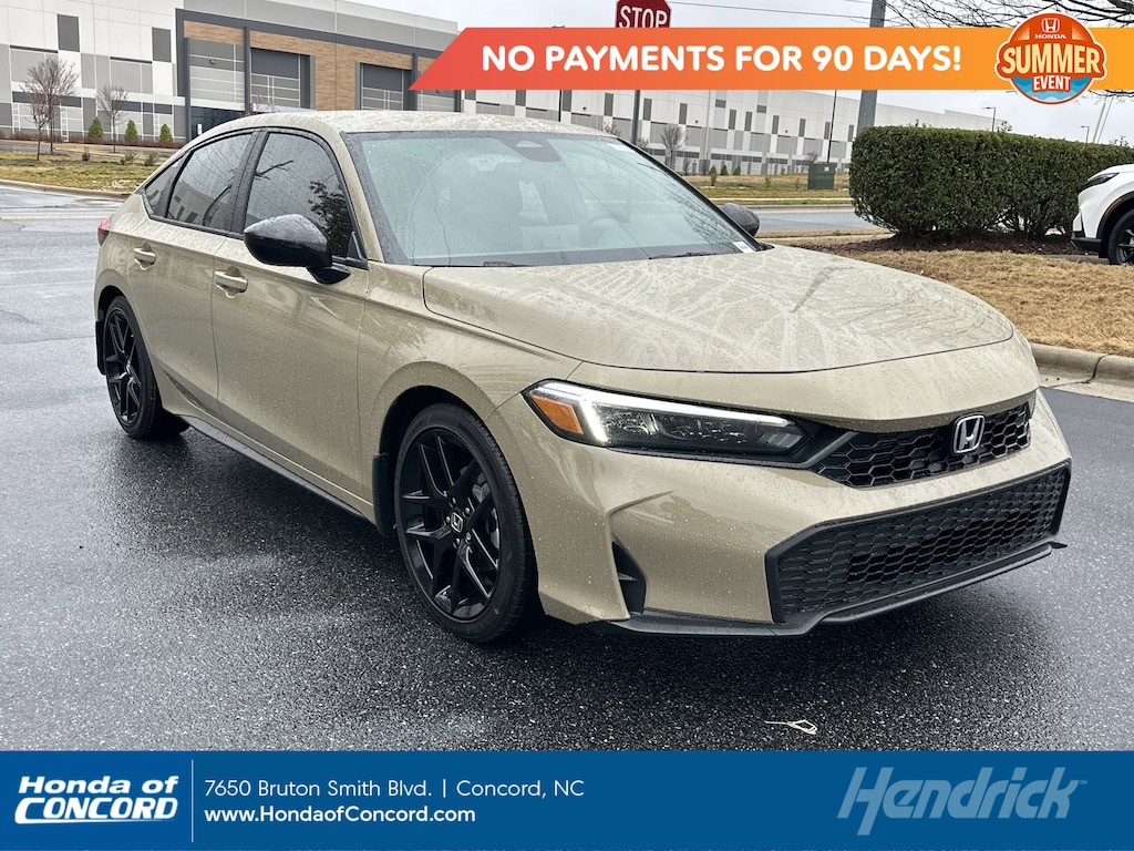 New 2026 Honda Civic Sport CVT Hatchback