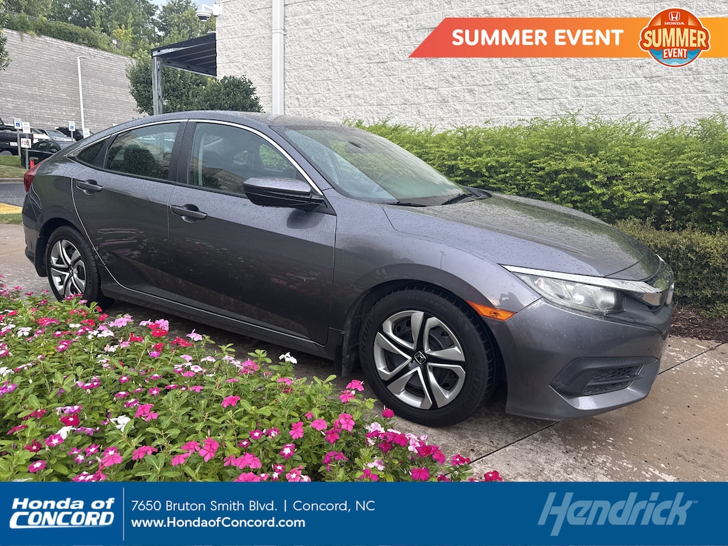 Used 2017 Honda Civic LX Sedan