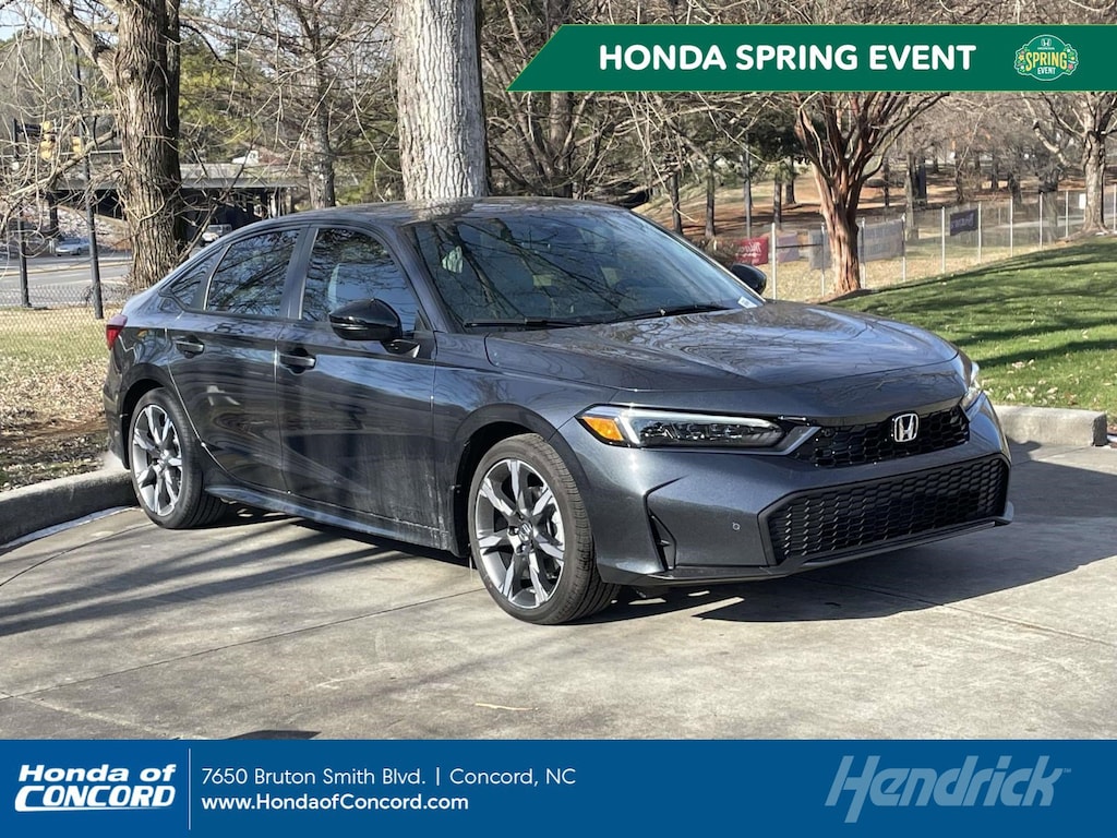 New 2026 Honda Civic Hybrid Sport Touring CVT Sedan