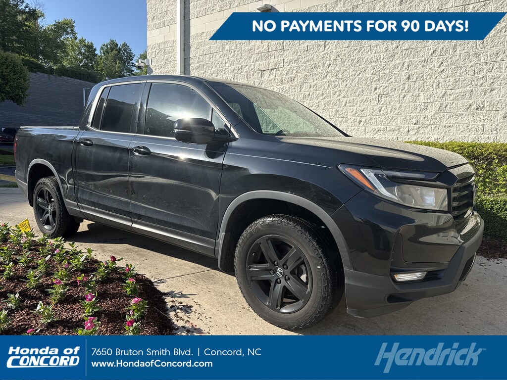 Certified 2023 Honda Ridgeline Black Edition Pickup
