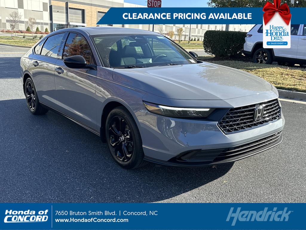 New 2025 Honda Accord SE CVT Sedan