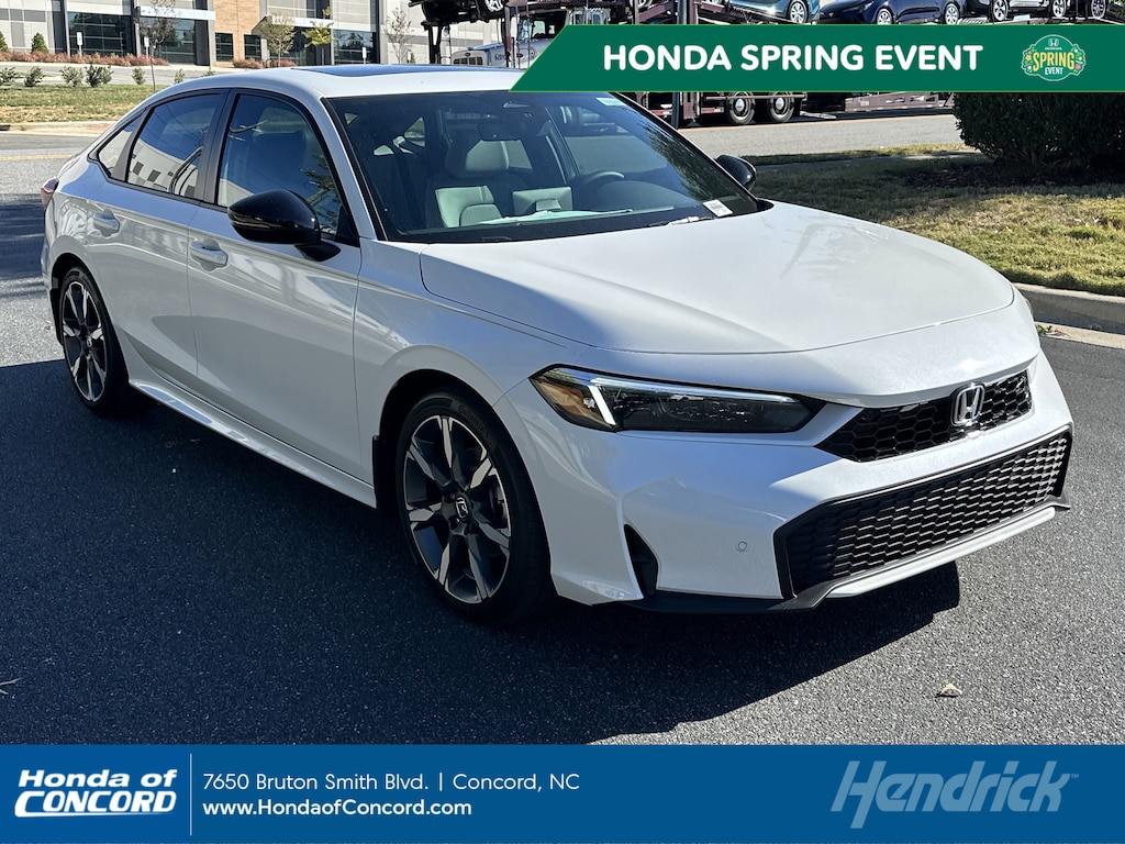 New 2025 Honda Civic Hybrid Sport Touring CVT Sedan