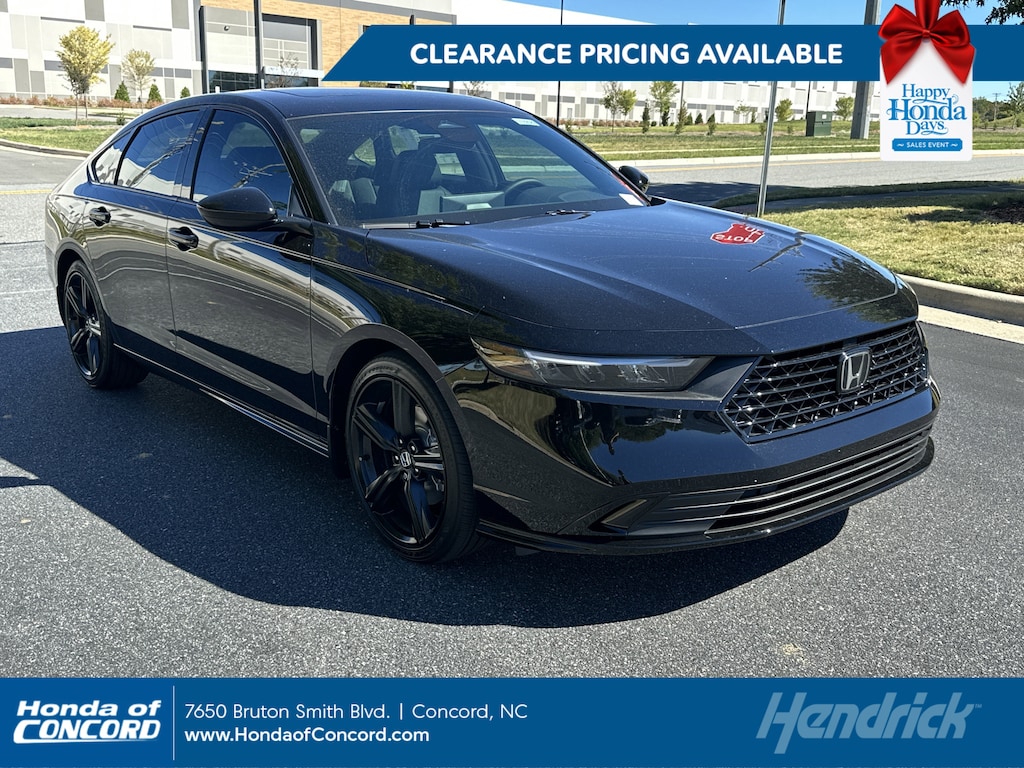 New 2025 Honda Accord Hybrid Sport-L Sedan