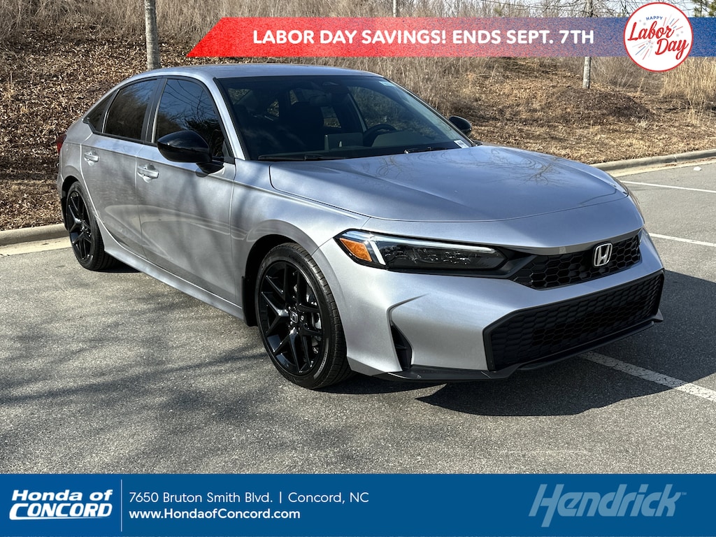 New 2026 Honda Civic Sport Sedan