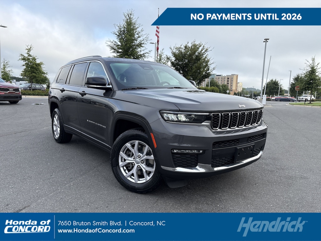 Certified 2022 Jeep Grand Cherokee L Limited SUV