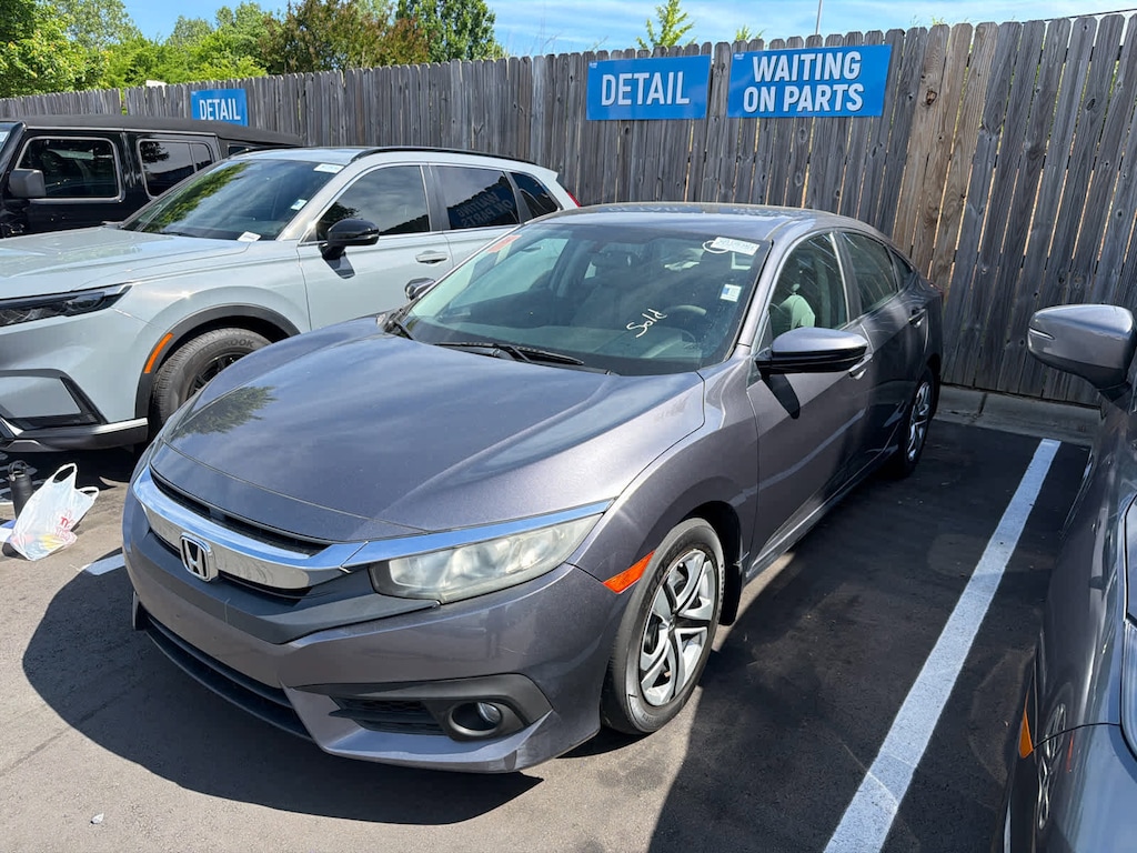 Used 2017 Honda Civic LX Sedan