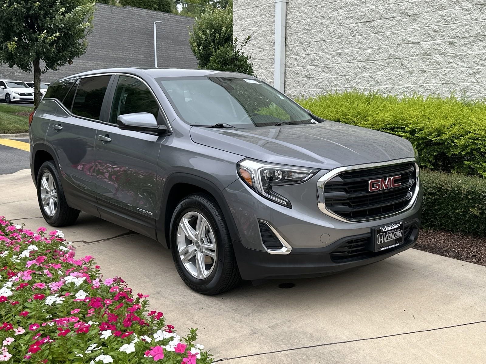 Used 2021 GMC Terrain SLE with VIN 3GKALMEVXML379187 for sale in Concord, NC