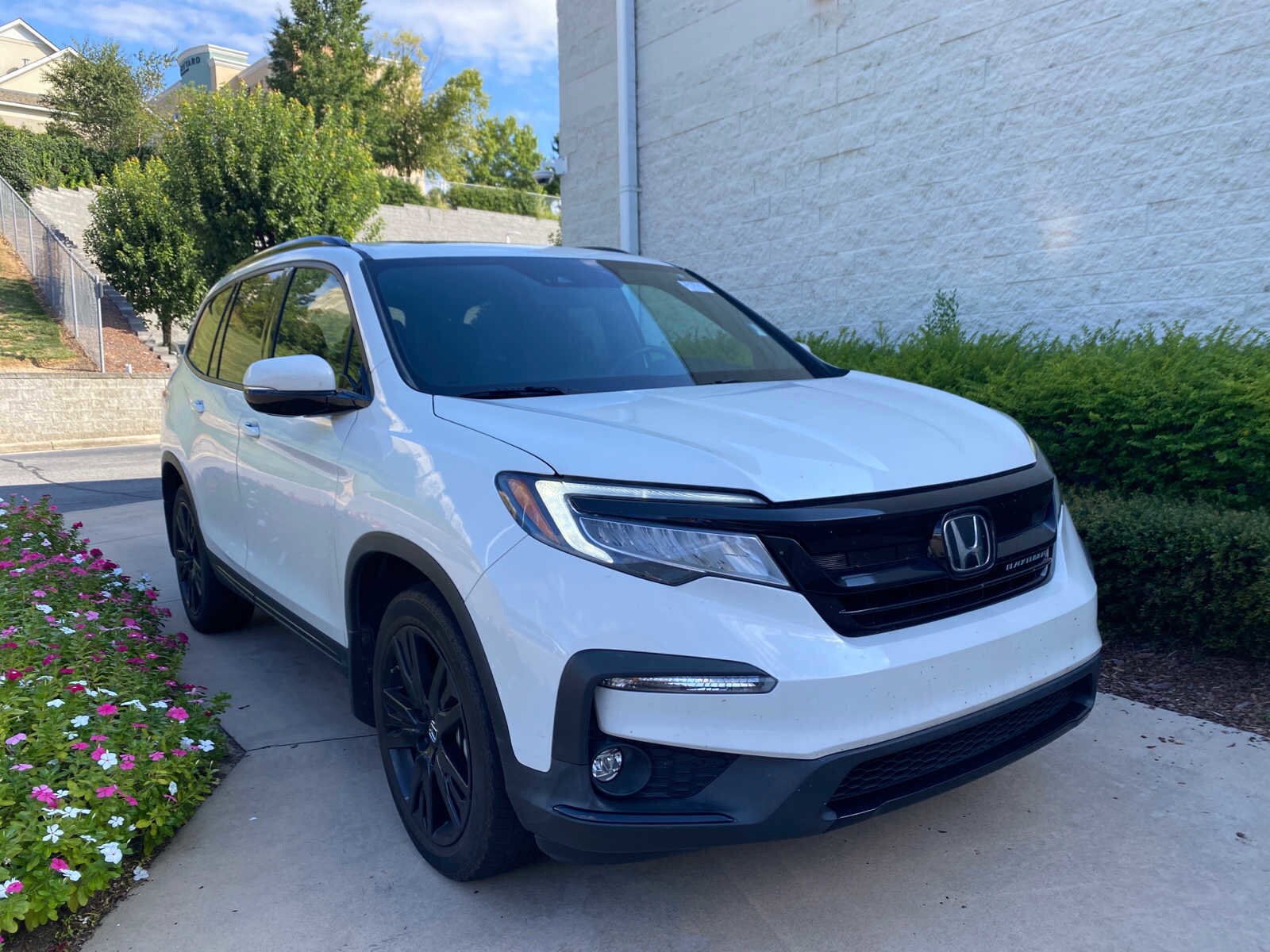 Certified 2022 Honda Pilot Black Edition with VIN 5FNYF6H77NB008093 for sale in Concord, NC