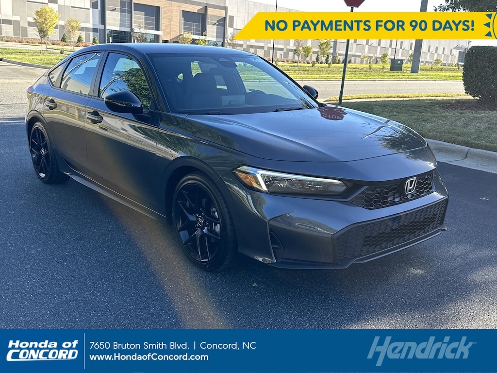 New 2026 Honda Civic Sport CVT Hatchback