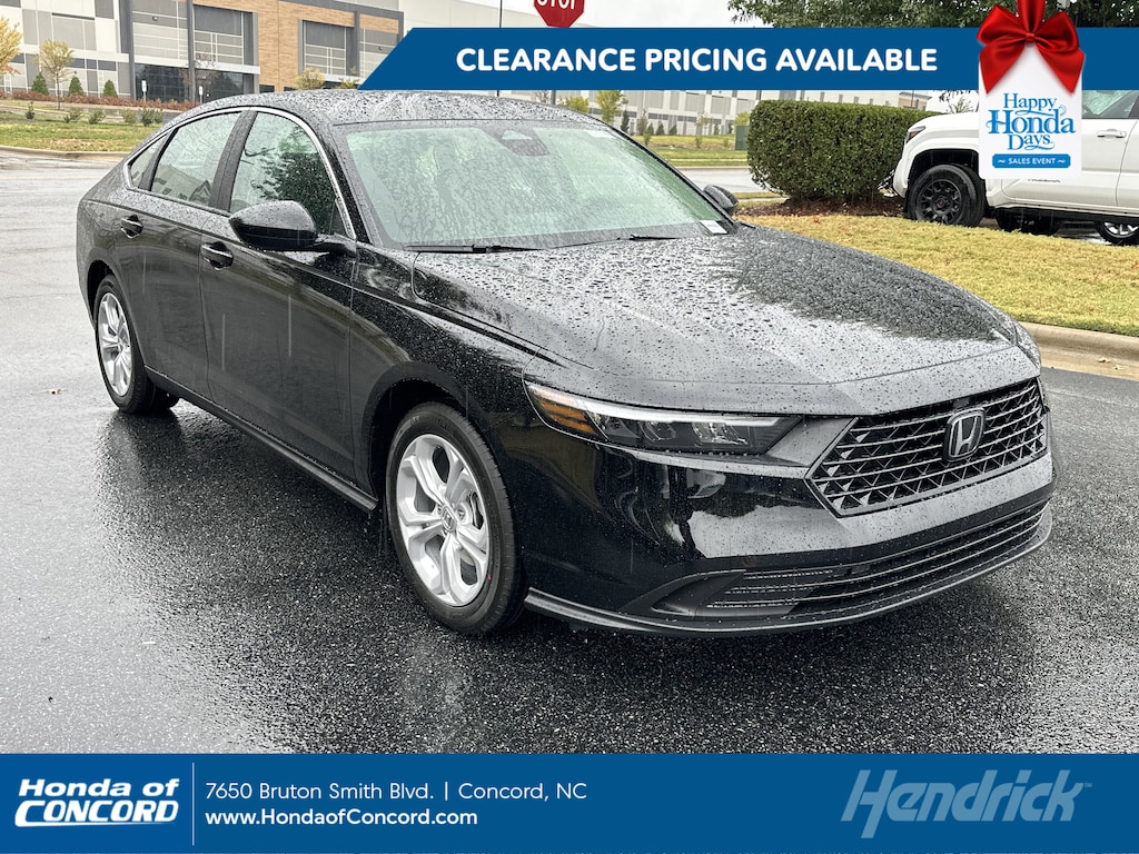 New 2025 Honda Accord LX CVT Sedan