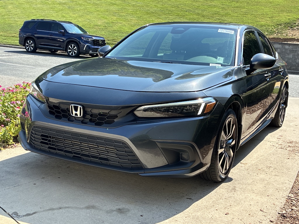 Certified 2024 Honda Civic EX-L Hatchback