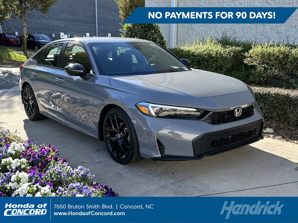 New 2026 Honda Civic Sport CVT Sedan