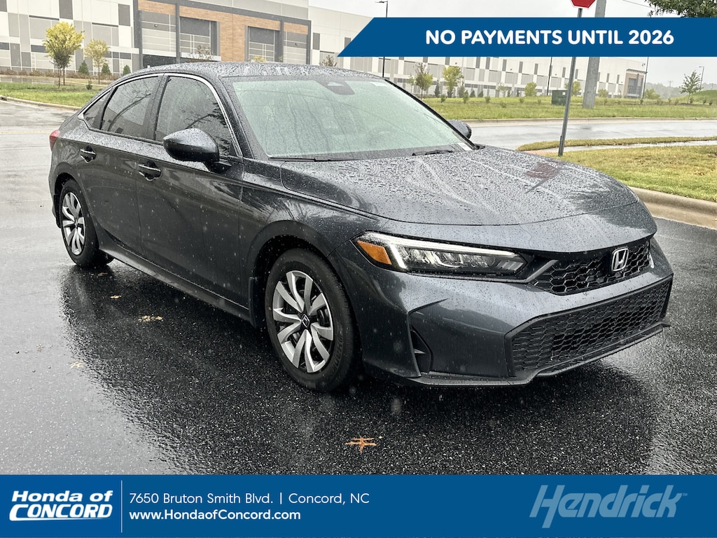 New 2026 Honda Civic LX CVT Sedan