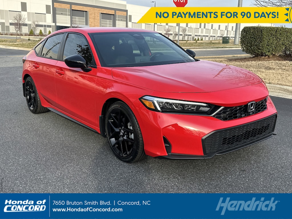 New 2026 Honda Civic Sport CVT Hatchback