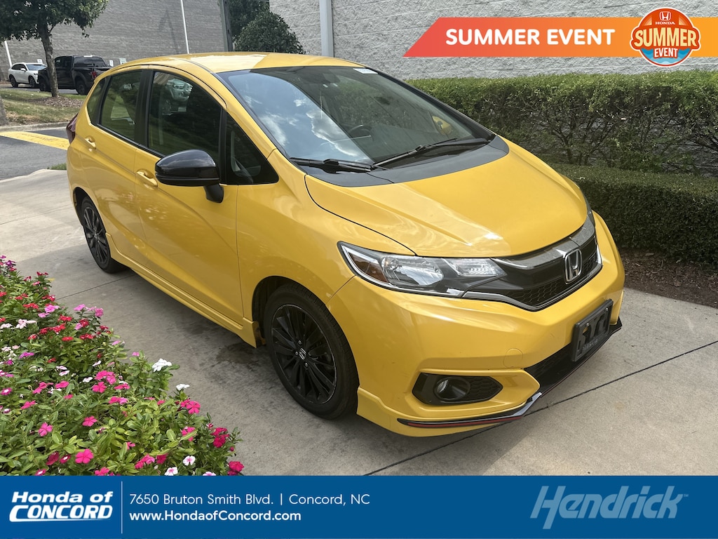 Used 2018 Honda Fit Sport Hatchback