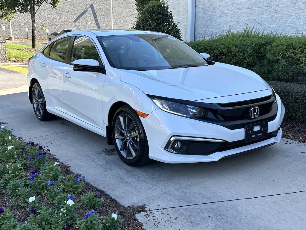 Certified 2021 Honda Civic EX-L Sedan