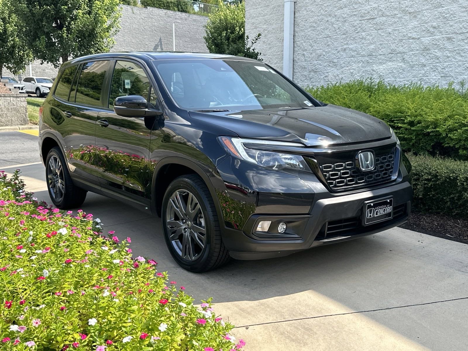 Certified 2021 Honda Passport EX-L with VIN 5FNYF8H56MB024231 for sale in Concord, NC