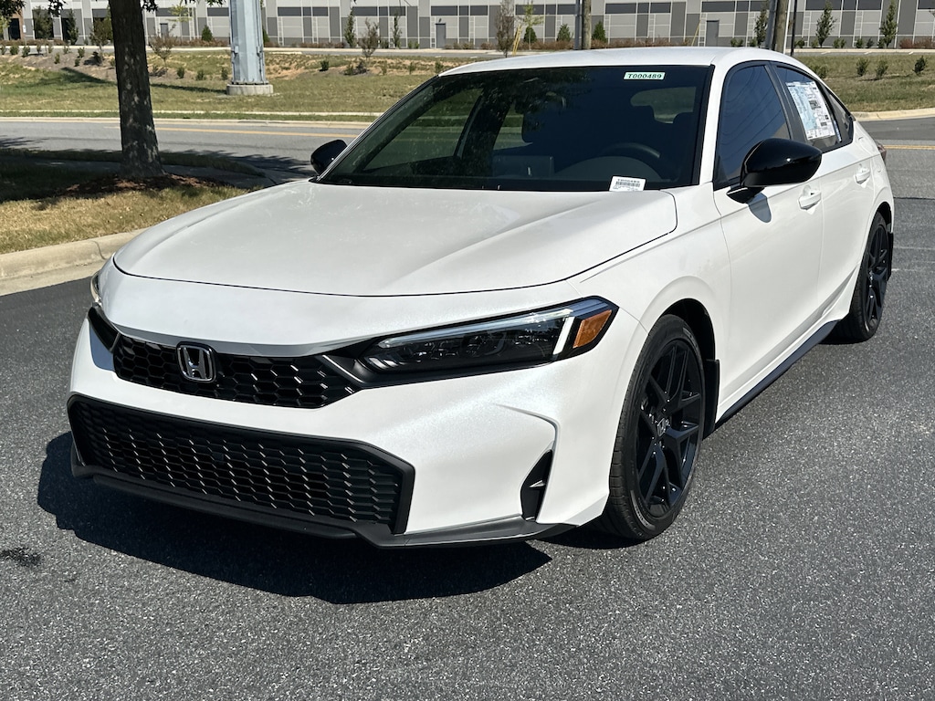 New 2025 Honda Civic Sport CVT Hatchback