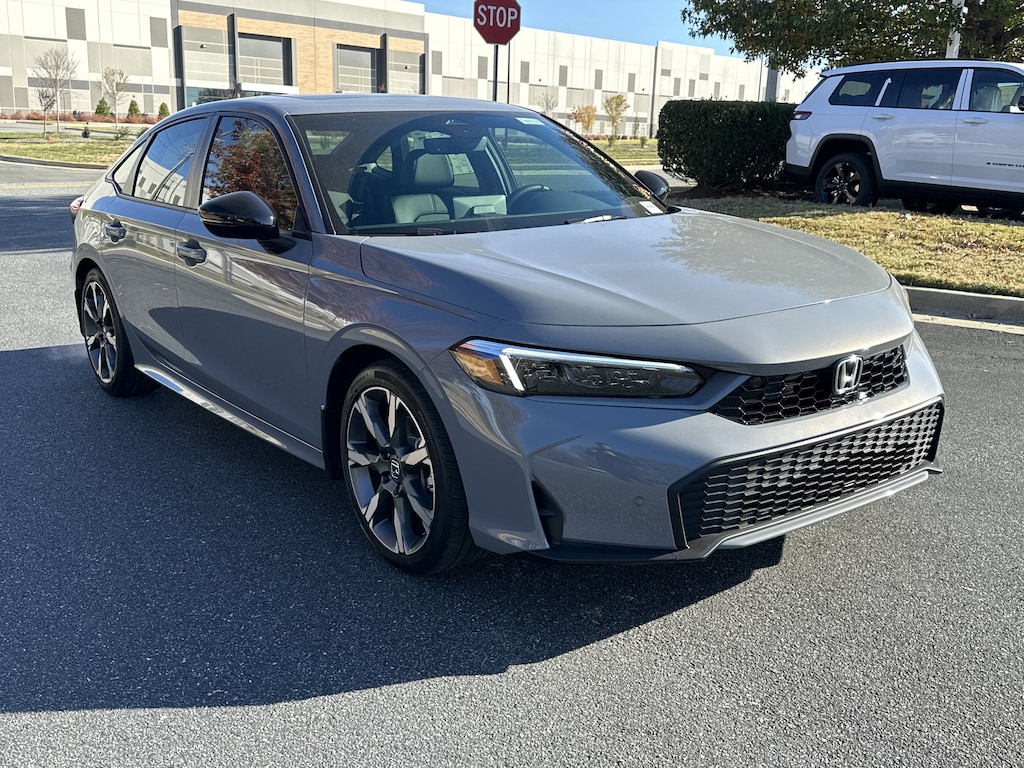New 2026 Honda Civic Hybrid Sport Touring CVT Sedan