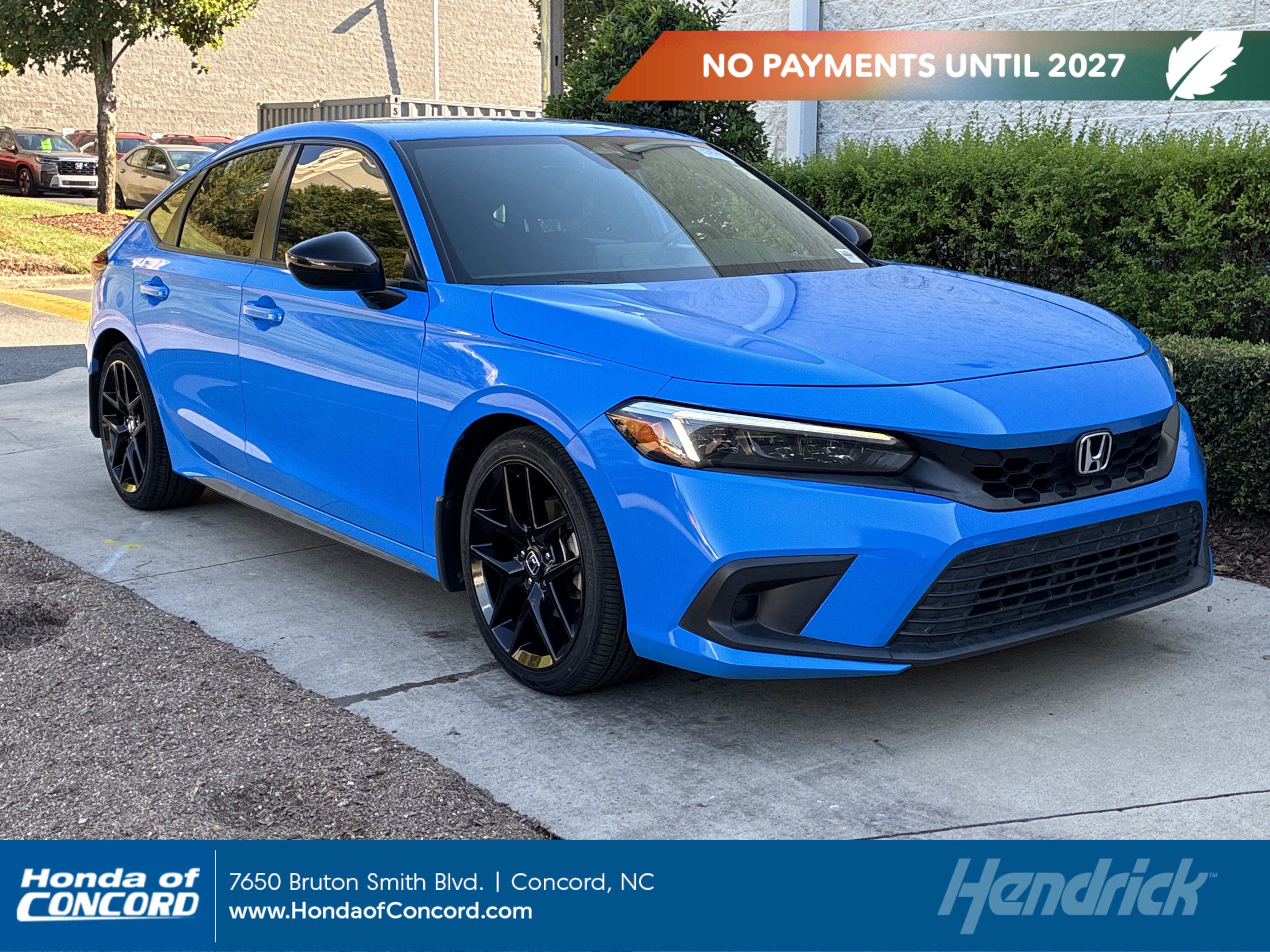 Certified 2022 Honda Civic Sport Hatchback