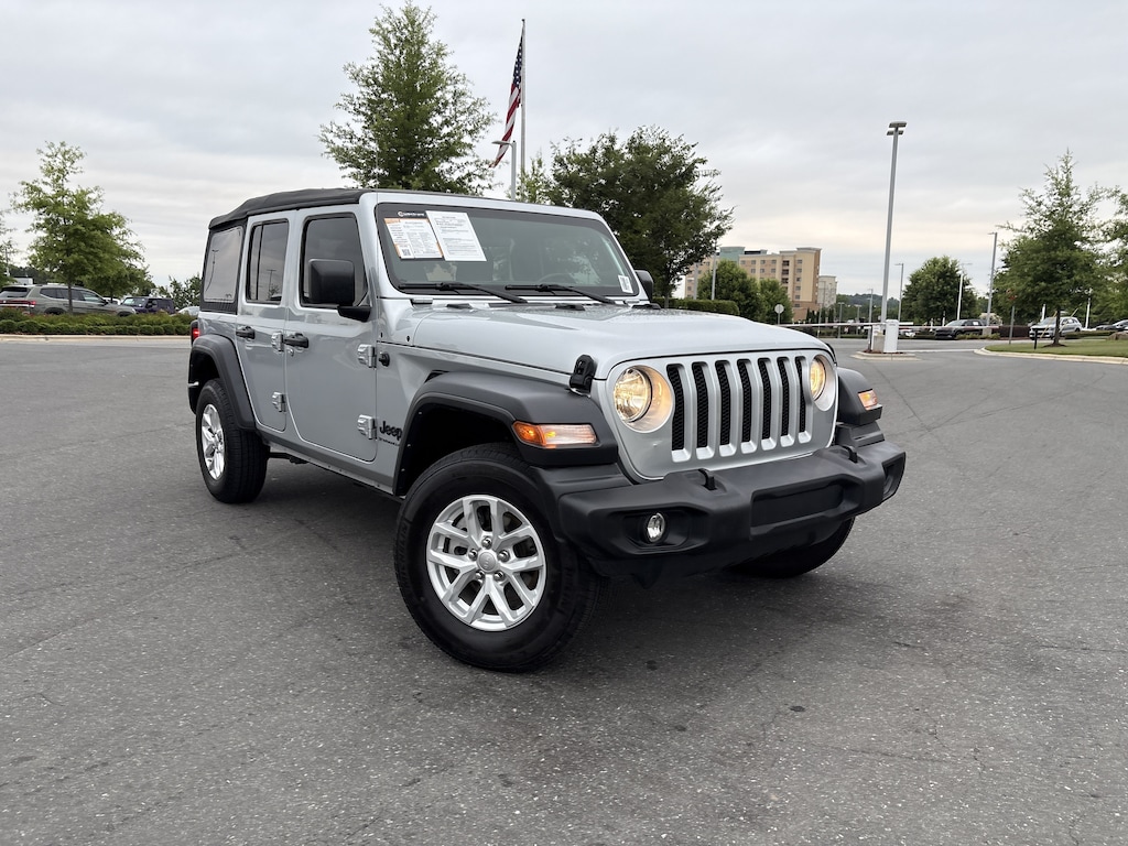 Certified 2023 Jeep Wrangler Sport S Convertible
