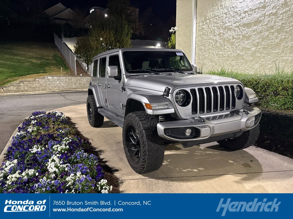 Used 2021 Jeep Wrangler Unlimited Sahara High Altitude Convertible