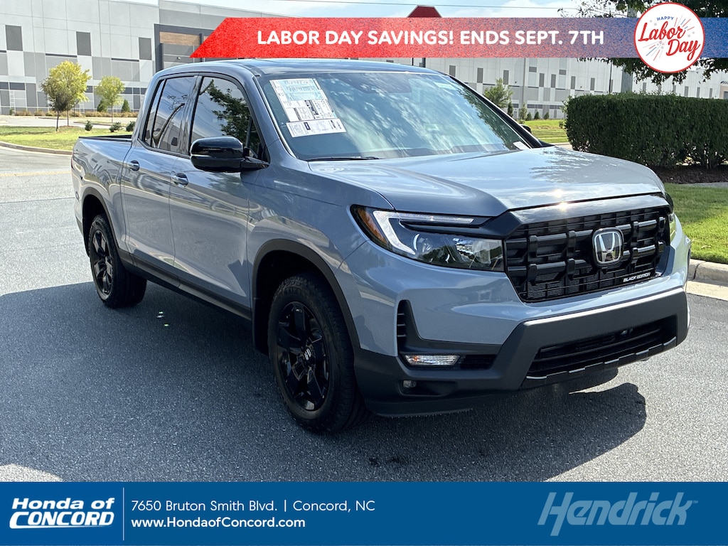 New 2026 Honda Ridgeline Black Edition Two-Tone Pickup