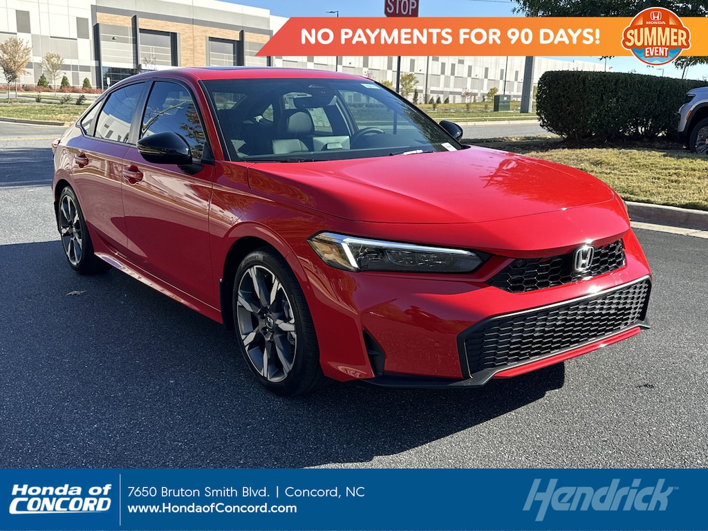 New 2026 Honda Civic Hybrid Sport Touring CVT Sedan